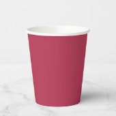Trend Farbe warm rosa Pappbecher (Links)