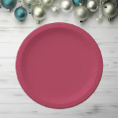 Trend Farbe warm rosa Pappteller