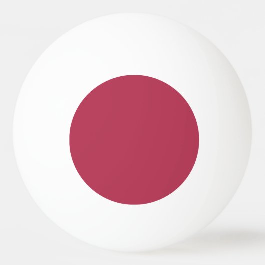 Trend Farbe Warm rosa Pingpong Ball Tischtennisball (Vorderseite)