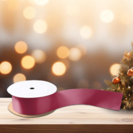 Trend Farbe Warm rosa satinierte Schleife Satinband