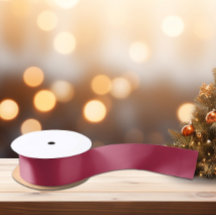 Trend Farbe Warm rosa satinierte Schleife