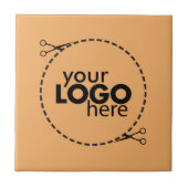 Trend Farbe - Weiche Orange-Keramik Fliese (Vorderseite)