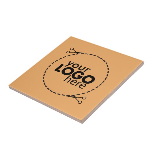 Trend Farbe - Weiche Orange-Keramik Fliese (Seite)