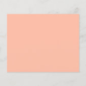 Trend Farbe: Weiche Peach Paper Sheet (Rückseite)