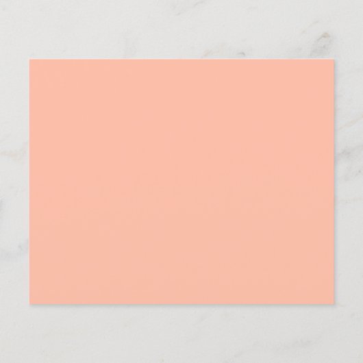 Trend Farbe: Weiche Peach Paper Sheet (Rückseite)