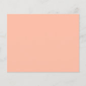 Trend Farbe: Weiche Peach Paper Sheet (Vorderseite)