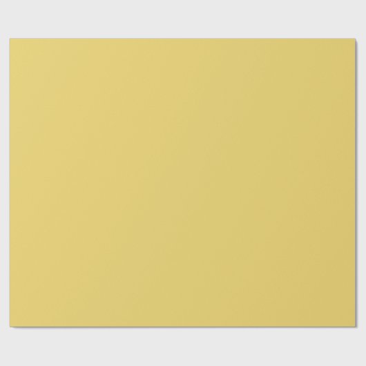 Trend Farbe - Weichgelbe Papierrolle Geschenkpapier (Flach)