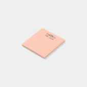 Trend-Farbe - Weichpfirsichhalterung Post-it Klebezettel (angewinkelt)