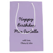 Trend Farbe - Weichviolett - Spezialverpackung für Mittlere Geschenktüte (Vorderseite)