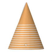 Trend-Farbe - Weichweiche Orange-Party-Huthalterun Partyhütchen (Links)