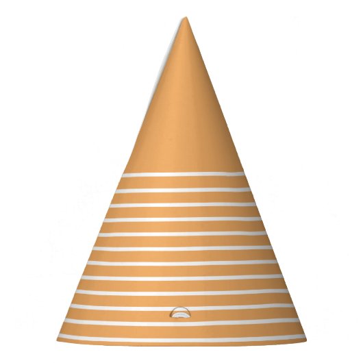 Trend-Farbe - Weichweiche Orange-Party-Huthalterun Partyhütchen (Links)