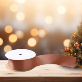 Trend-Farben - Brennkupfer-Farbe - fest Satinband