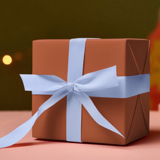 Trend-Farben - Brennkupfer-Farbe - Festrolle Geschenkpapier