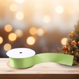 Trend Farben - Frühlingsgrün - Solid Satinband