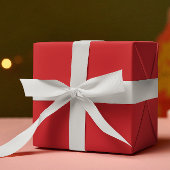 Trend-Farben - kräftige rote Farbe - solide Rolle Geschenkpapier