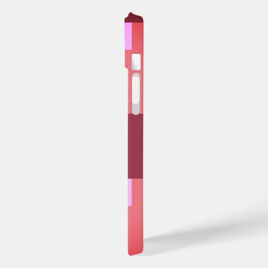 Trend Farben Marsala Case-Mate iPhone Hülle (Rückseite / Links)