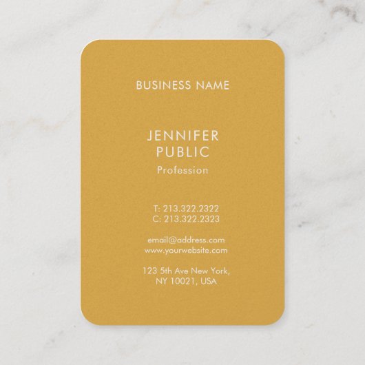 Trend-Farben Vorlage Premium Perl Fertig stellen R Visitenkarte (Rückseite)