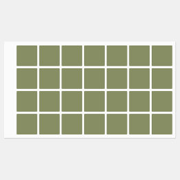 Trend-Farbrost grüne, farbige Etiketten