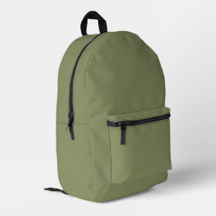 Trend Farbroter, grüner Druck, Nähtasche Bedruckter Rucksack