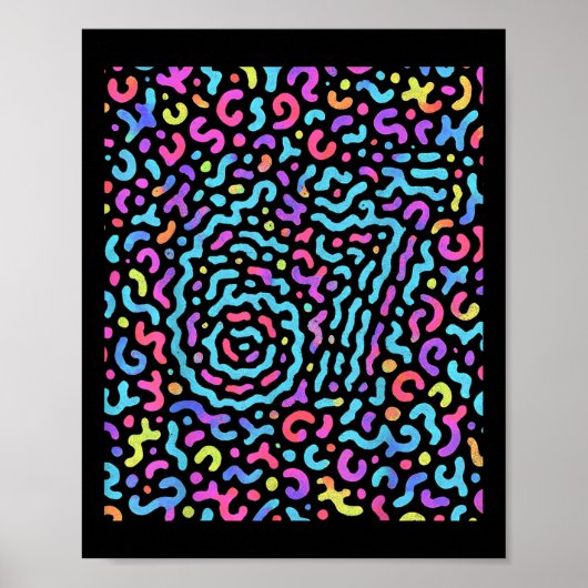 Trend Gen Z Alpha Six Seven 6 7 _4 Poster (Vorne)