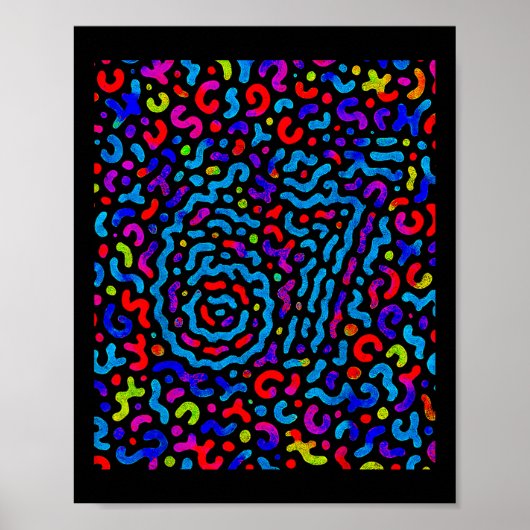 Trend Gen Z Alpha Six Seven 6 7 _9 Poster (Vorne)