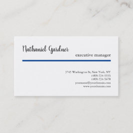 Trend Handwriting Schlicht Creative Moderne Minima Visitenkarte