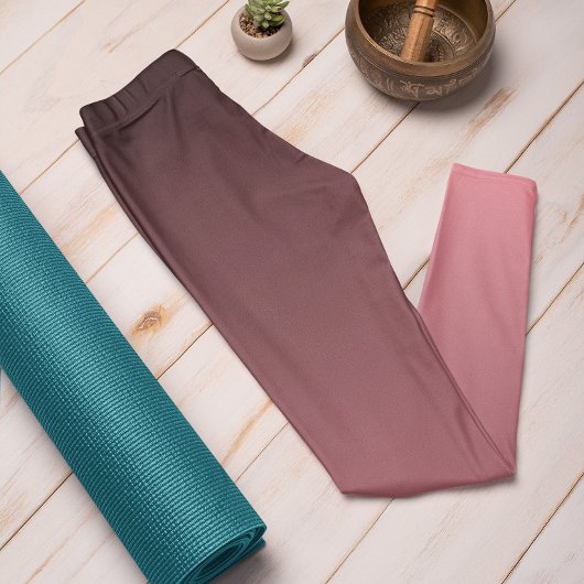 Trend Herbst Farbe Wassermelone Rosa Leggings