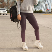 Trend Herbst Roter Wein Ombre Leggings