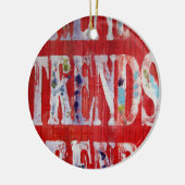 Trend kreisförmig keramikornament (Links)