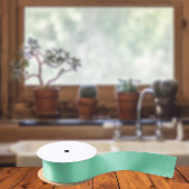 Trend - Mini-Grüne Farbe - Solid Satinband