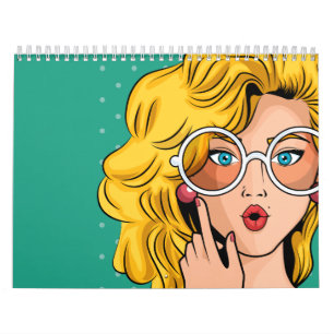 Trend Modische Herbstmode Frauen Trendige Königin Kalender