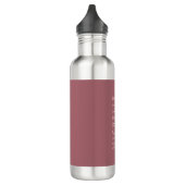 Trend Rose Staub Gold Einzigartig klassisch Edelstahlflasche (Links)