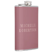 Trend Rose Staub Gold Einzigartig klassisch Flachmann (Rechts)