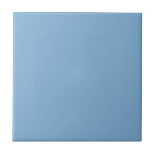 Trendblau Aquamarine Farbe Niedlich und einfach Fliese (Vorderseite)