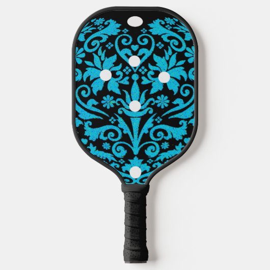 Trendblau Pickleball Schläger (Vorderseite)