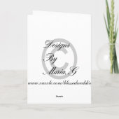 TrendDankeschön Dankeskarte (Rückseite)