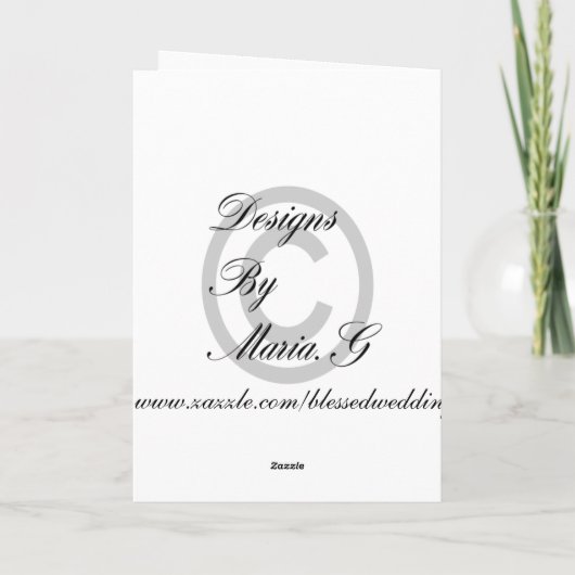 TrendDankeschön Dankeskarte (Rückseite)