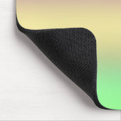 Trenddunkelgelber, lila, hellgelber Farbverlauf Mousepad (Ecke)