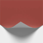 Trenddunkles, braunes Rot - Packpapier (Ecke)