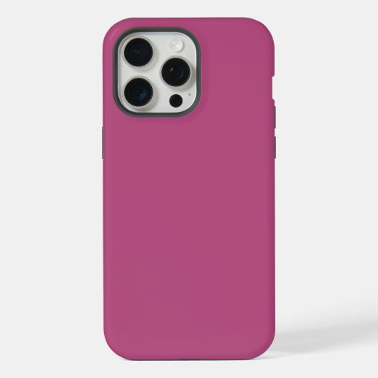 Trendfarbe Pink Purple Beere iPhone Hülle (Rückseite)