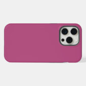 Trendfarbe Pink Purple Beere iPhone Hülle (Rückseite (Horizontal))