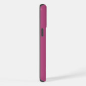 Trendfarbe Pink Purple Beere iPhone Hülle (Rechte Seite)