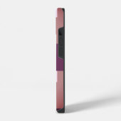 Trendfarben Marsala iPhone Hülle (Linke Seite)