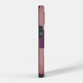 Trendfarben Marsala iPhone Hülle (Rechte Seite)