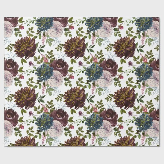 Trendfarben-Muster Geschenkpapier (Flach)