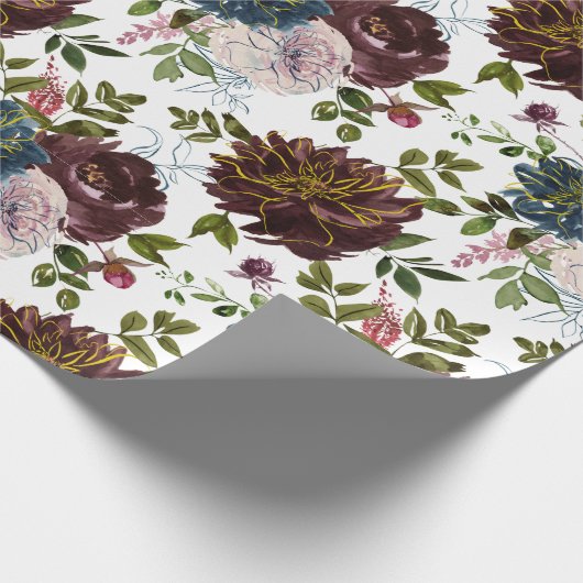 Trendfarben-Muster Geschenkpapier (Ecke)