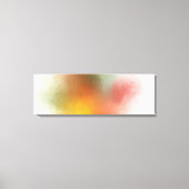 Trendfarbene Abstrakte Kunstwerke Modernes Gelbgrü Leinwanddruck (Vorderseite)