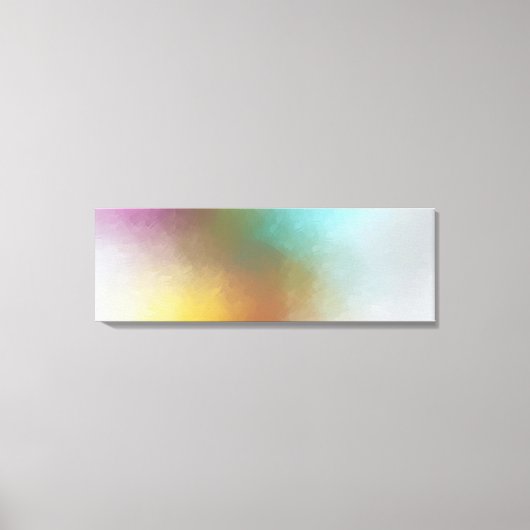 Trendfarbene Abstrakte Kunstwerke Modernes Rotes R Leinwanddruck (Vorderseite)