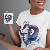 Trendfarbene Aries Zodiac Custom T-Shirt