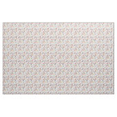 Trendfarbene Blume Blumenmuster Frühling Stoff (Yard (91,4 cm))